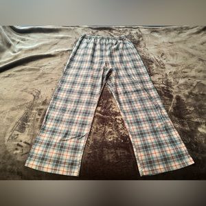 Up Late Blue 100% Polyester White Red Gray Pajamas Pants Size XL (boy)